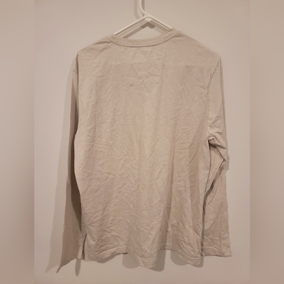 Nautica Men's long sleeve T shirt | Tan Colour | Size L | NWT - Picture 8 of 9